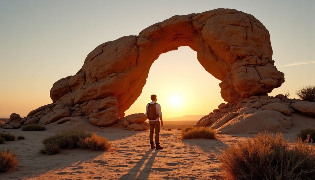 Explorez le mystère envoûtant de la Porte des Anges aux Bardenas Reales